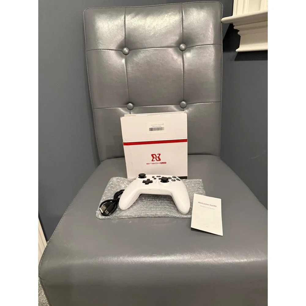 Binbok Play‎ Evo Game Controller Wireless White for PC Switch Android iOS